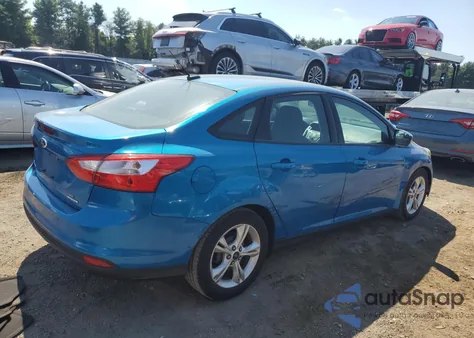 2014 Ford Focus Se from USA, damaged, VIN 1FADP3F27EL244196